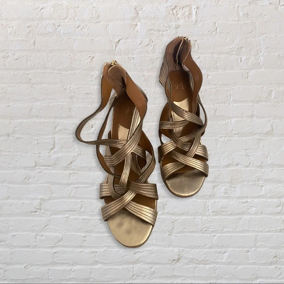 {DVF} Wedge sandals - Picture 1 of 5
